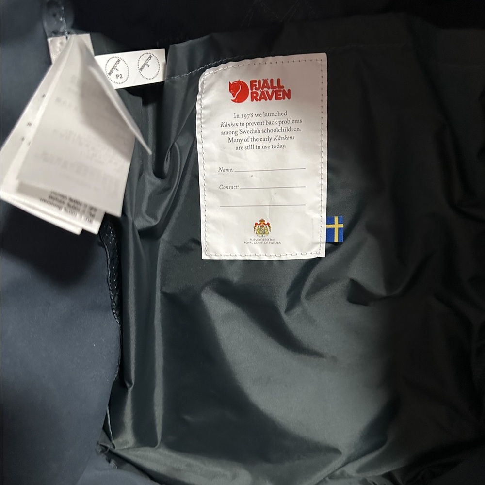 Fjallraven Kånken Blue Backpack EUC - Picture 4 of 11
